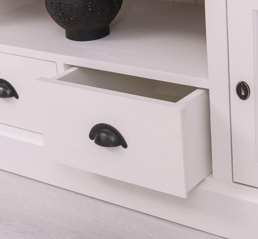 Eleganter TV-Tisch im Shabby Chic - in vielen Farben erhältlich!