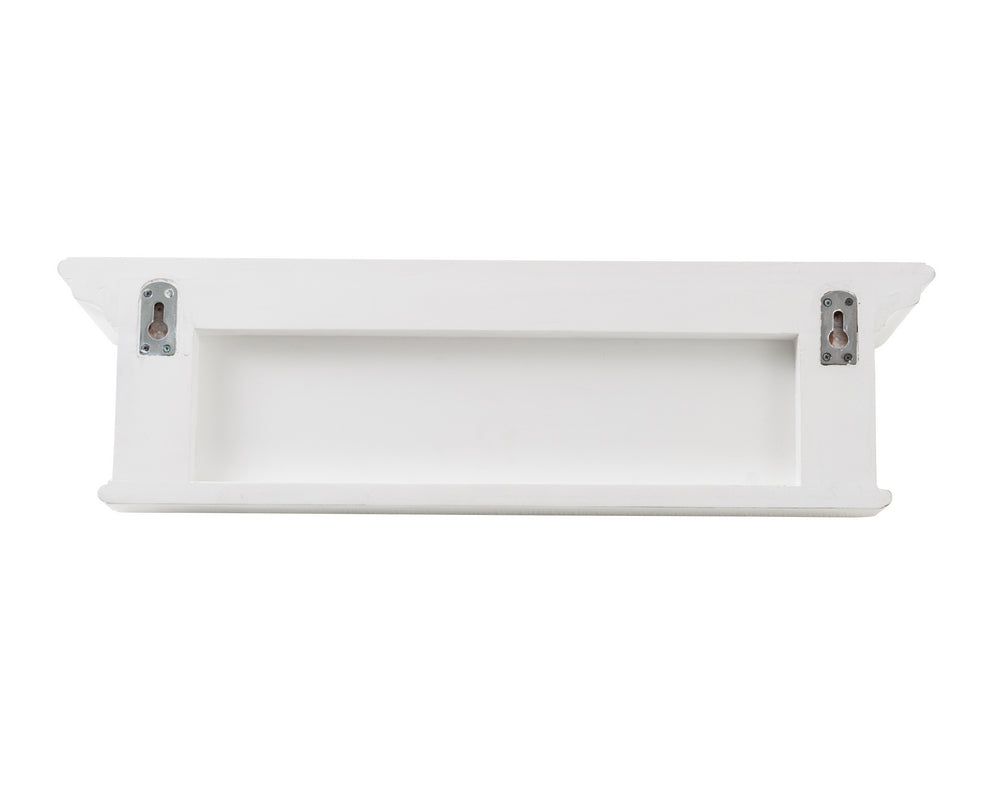 Halifax Garderobenleiste mit 4 Haken, 70 cm – Weiß