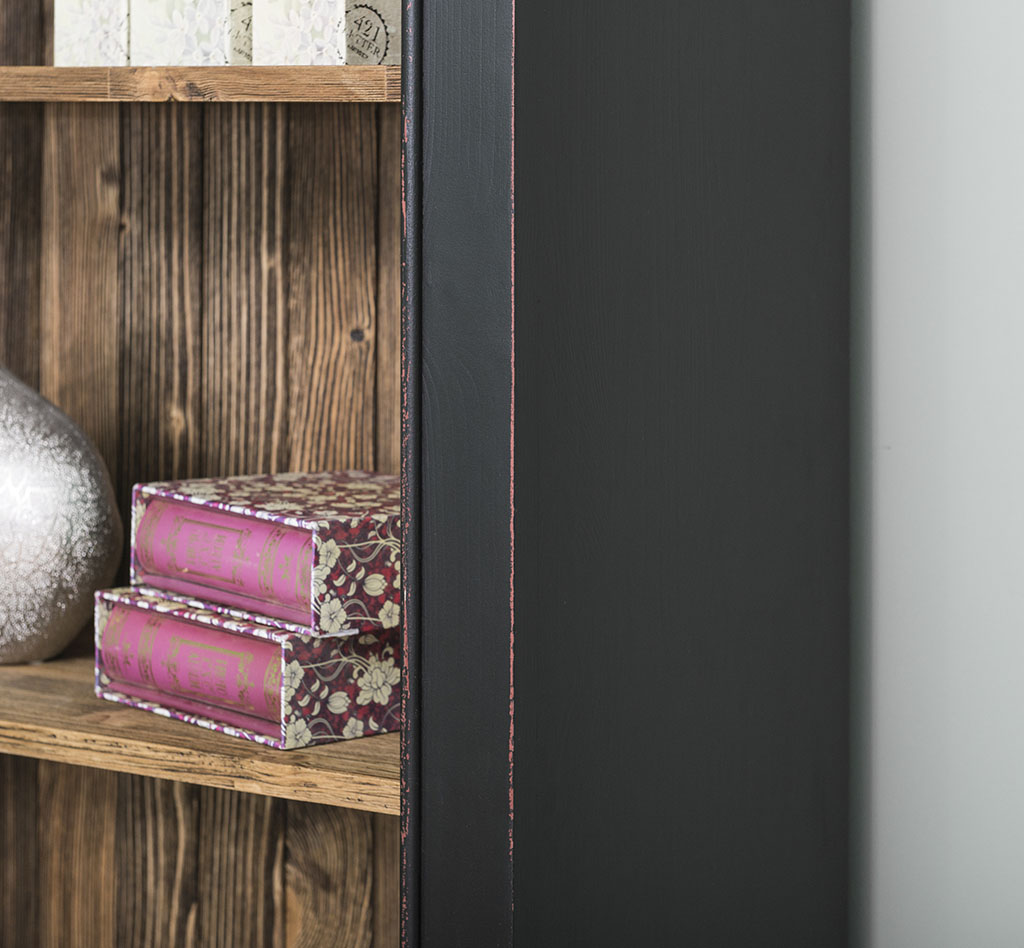 Rustikales Bücherregal im Landhausstil - in vielen Farben erhältlich!