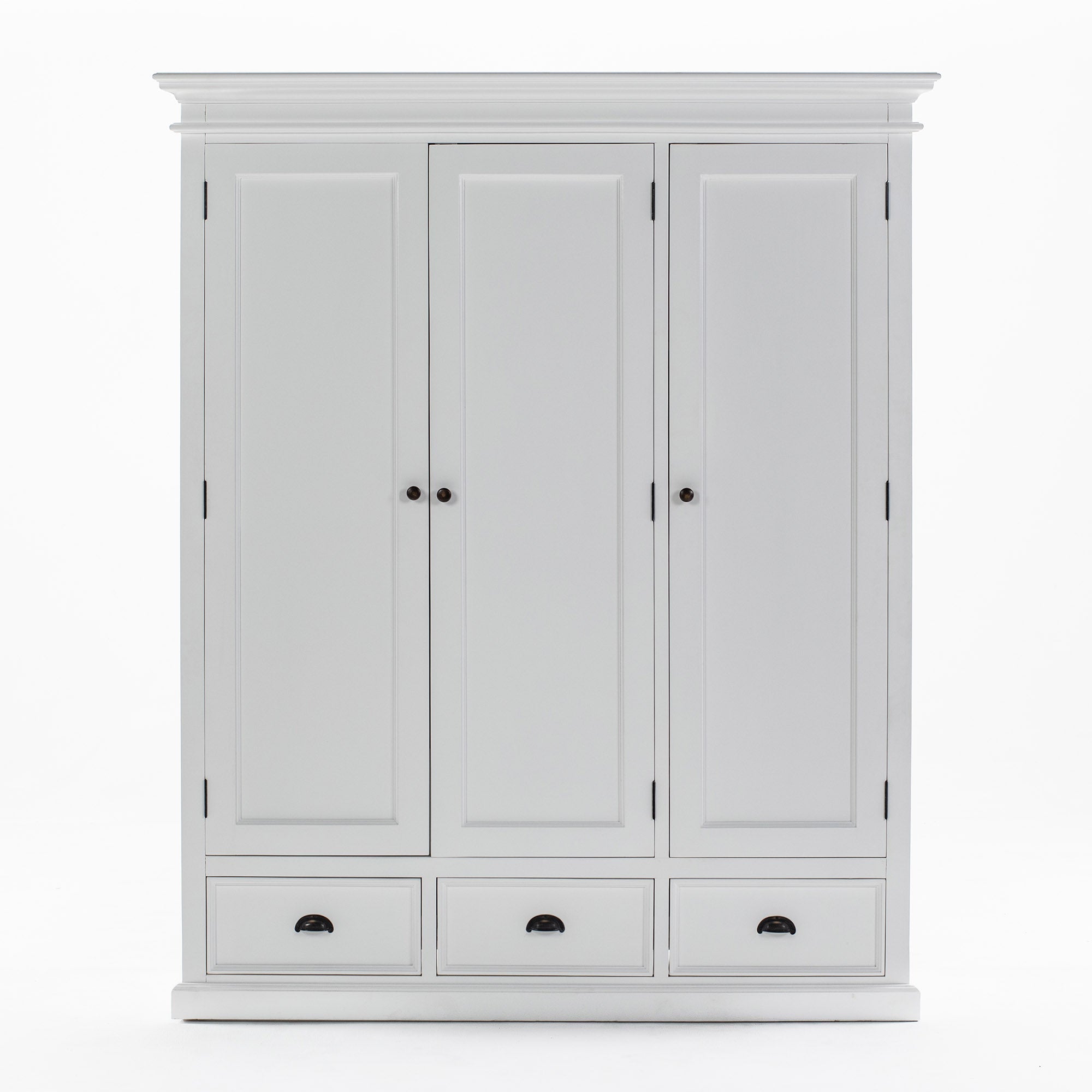 Kleiderschrank mit 3 Türen – Halifax Landhausstil