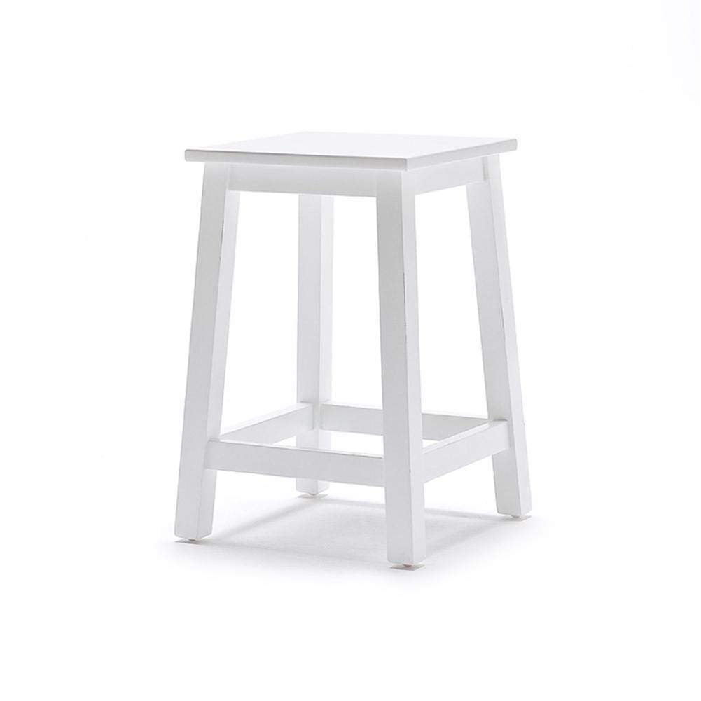 Halifax Hocker – Weiß