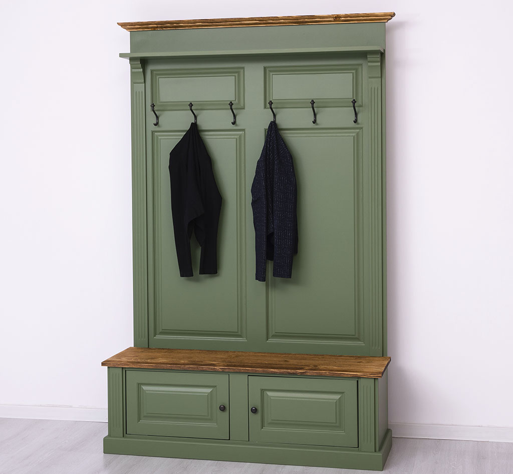 Gepflegte Landhaus-Garderobe im Shabby Style - in vielen Farben erhältlich!