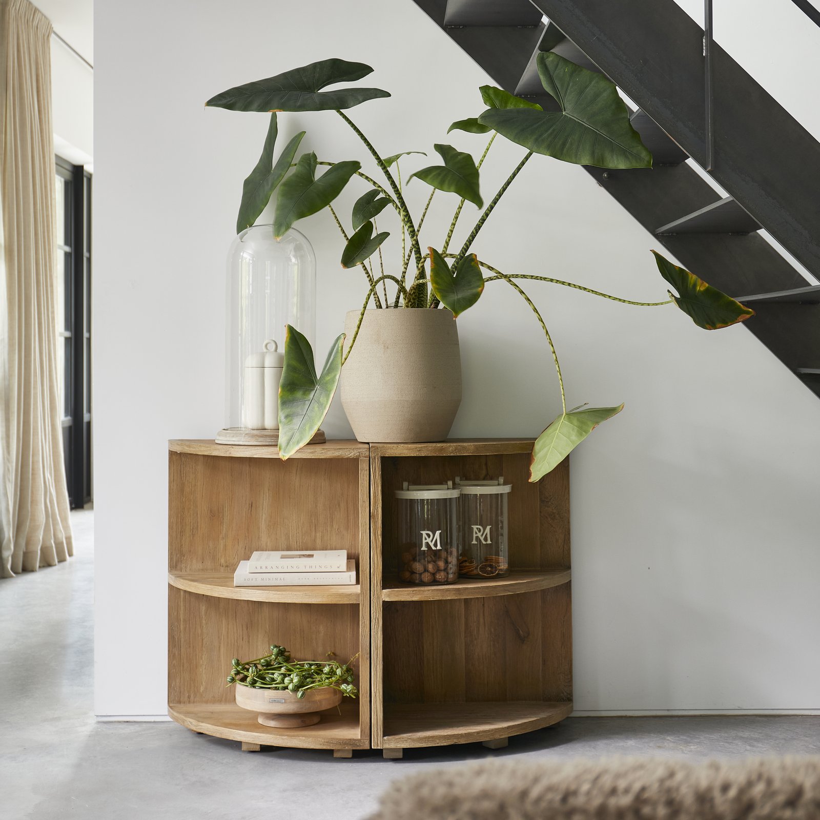 Del Rey Corner Book Cabinet