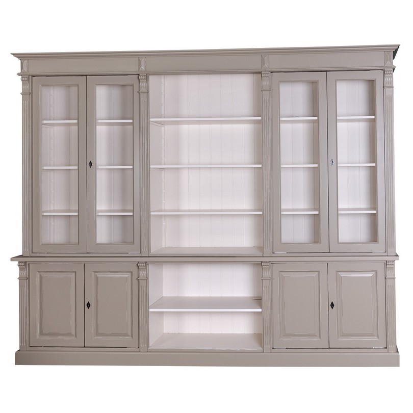 Stilvoller Hochschrank im Landhausstil - in vielen Farben erhältlich!