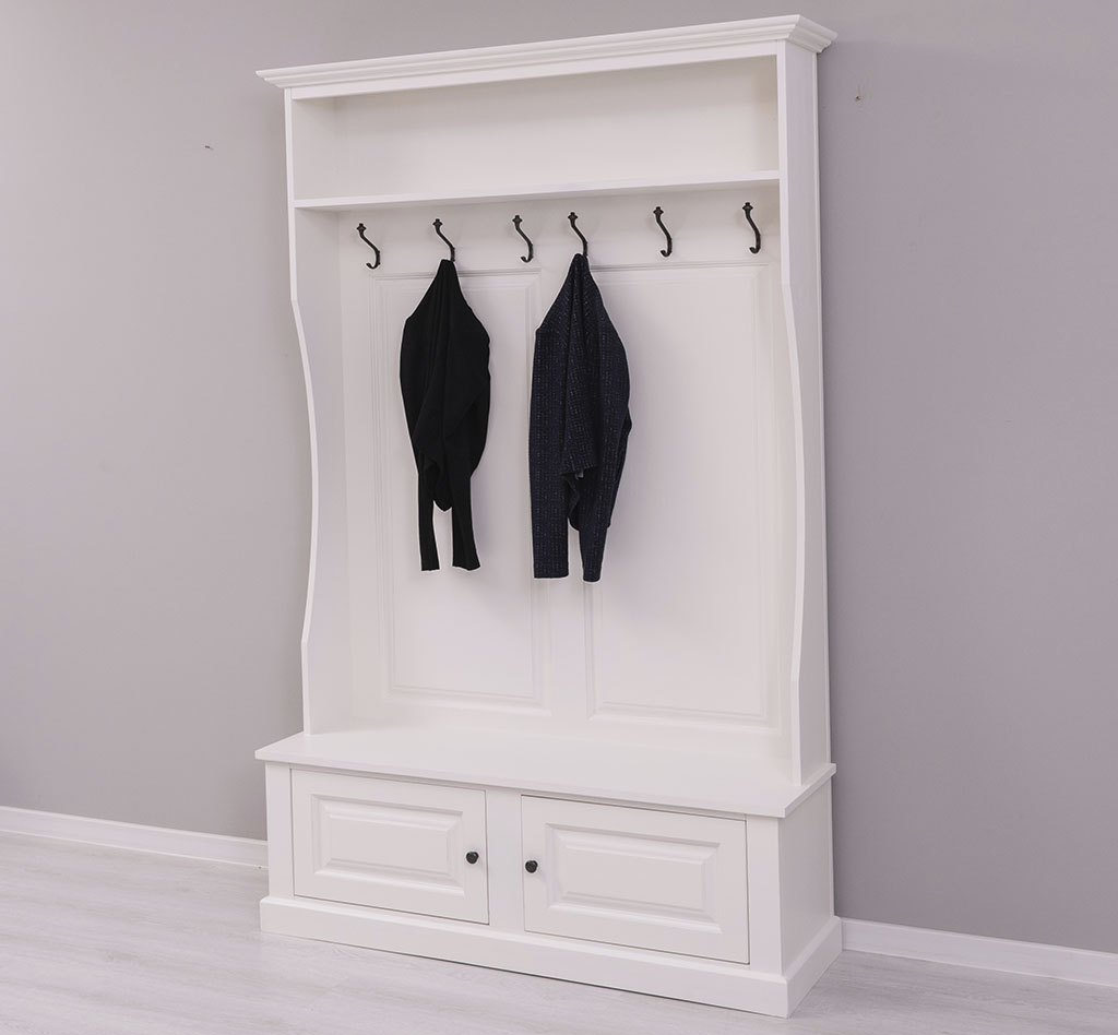 Hochwertige Garderobe im Shabby Chic - in vielen Farben erhältlich!