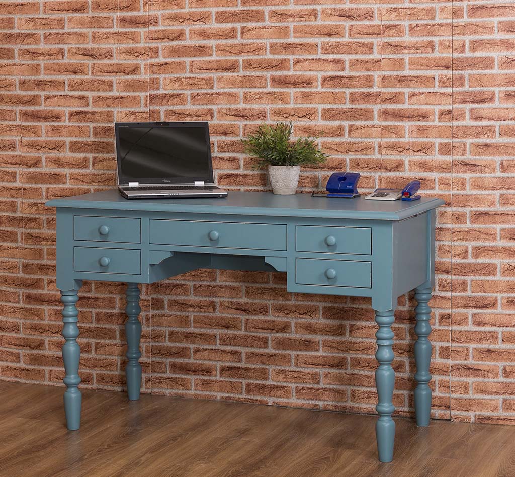 Stilvoller Schreibtisch im Shabby Chic - in vielen Farben erhältlich!