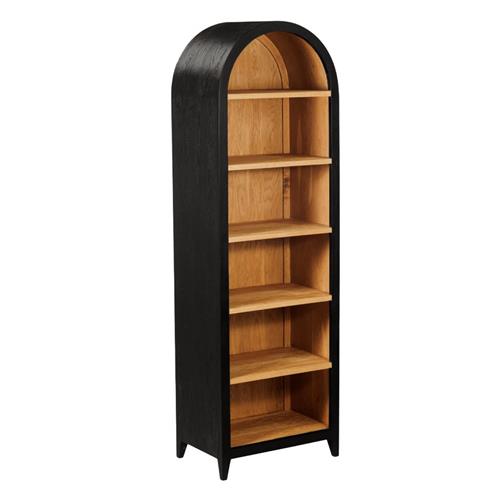 Elegantes Bücherregal Somerset – Kolonialstil aus massivem Mangoholz