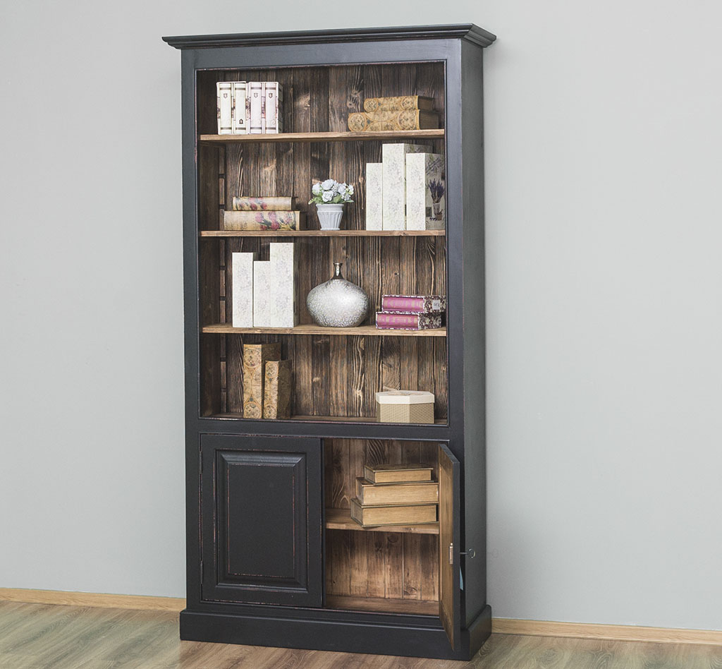 Rustikales Bücherregal im Landhausstil - in vielen Farben erhältlich!