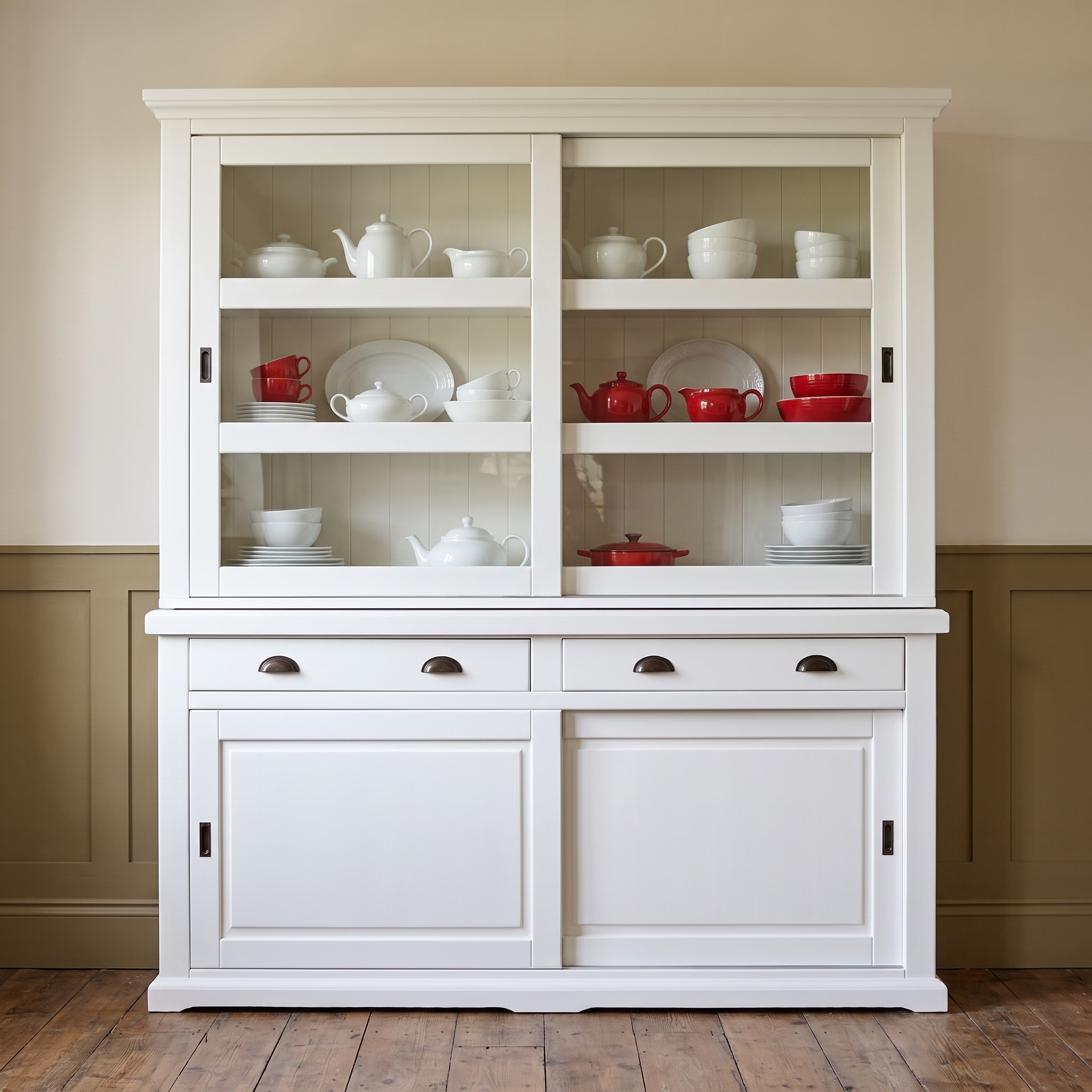 Klassischer Buffetschrank Holland im Landhausstil - in vielen Farben erhältlich!