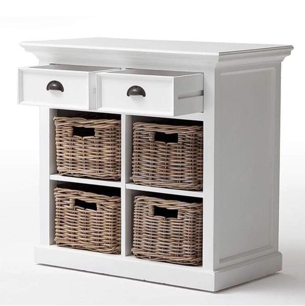 Halifax Kleines Sideboard – Weiß