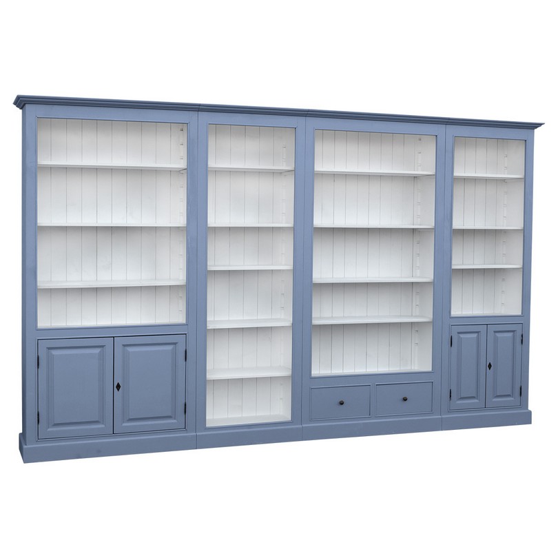 Rustikales Bücherregal im Landhausstil - in vielen Farben erhältlich!