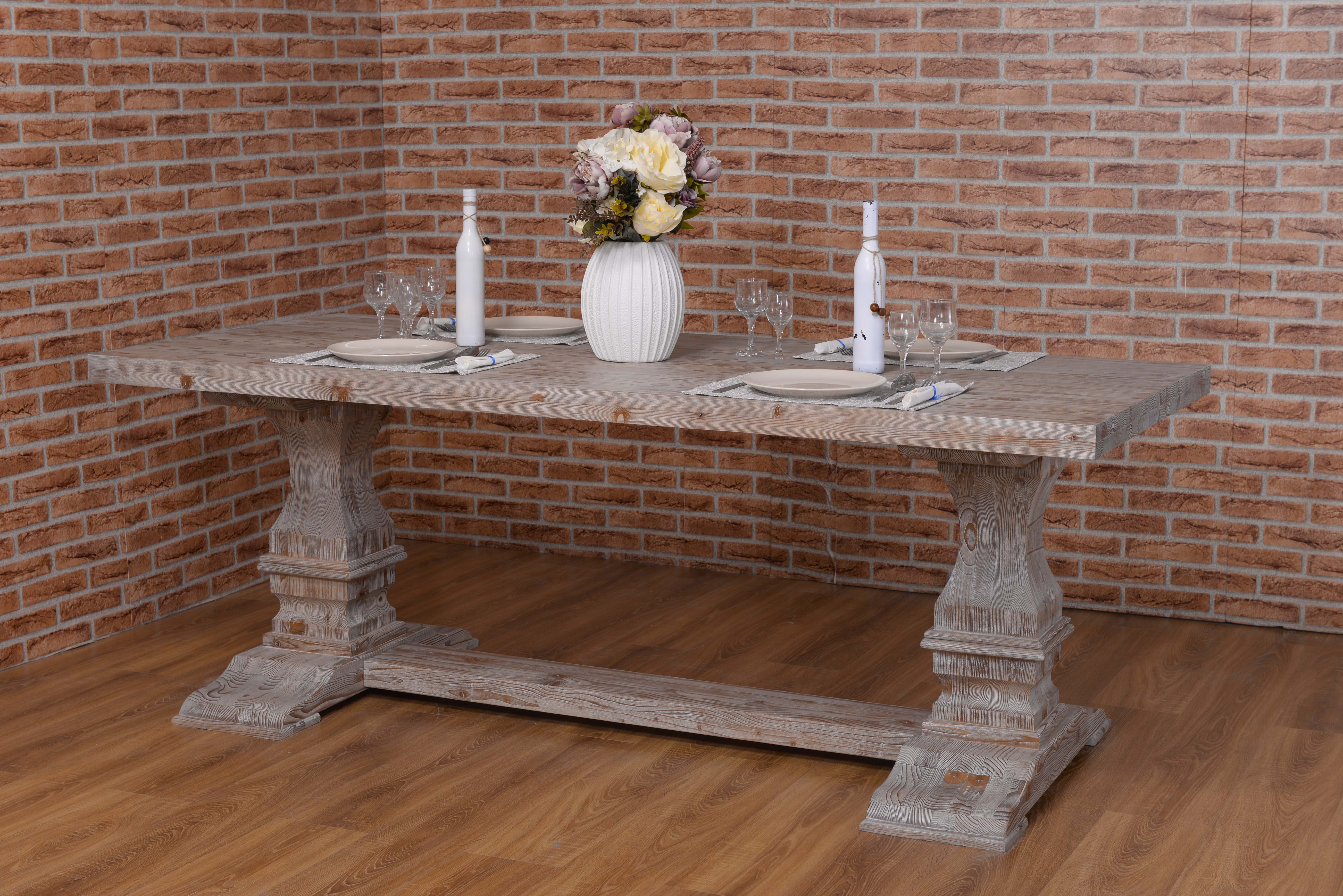 Klostertafel im Landhausstil für große Runden - in vielen Farben erhältlich! Klostertafel im Landhausstil für große Runden - in vielen Farben erhältlich!