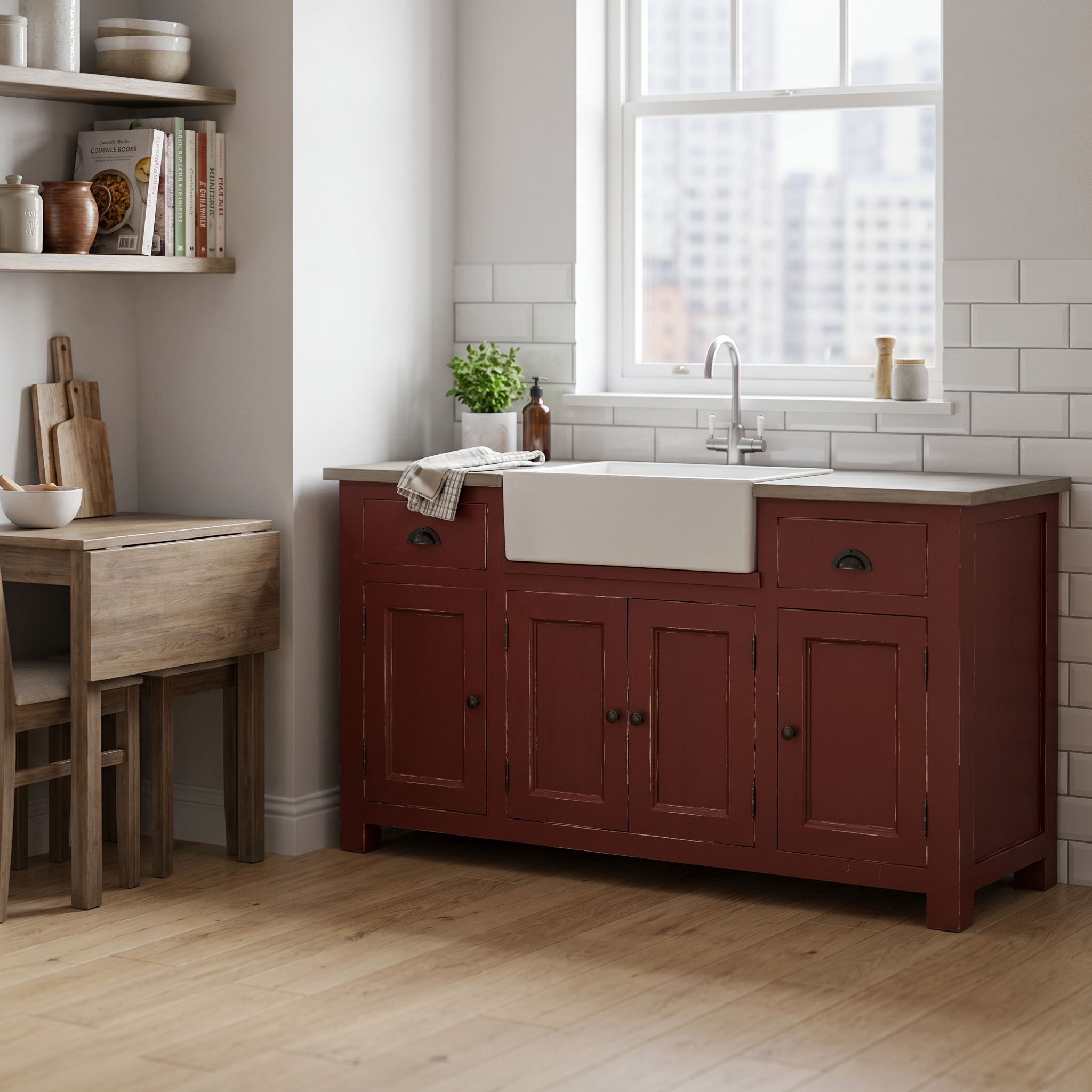 Rustikales Sideboard für Waschbecken - in vielen Farben erhältlich!