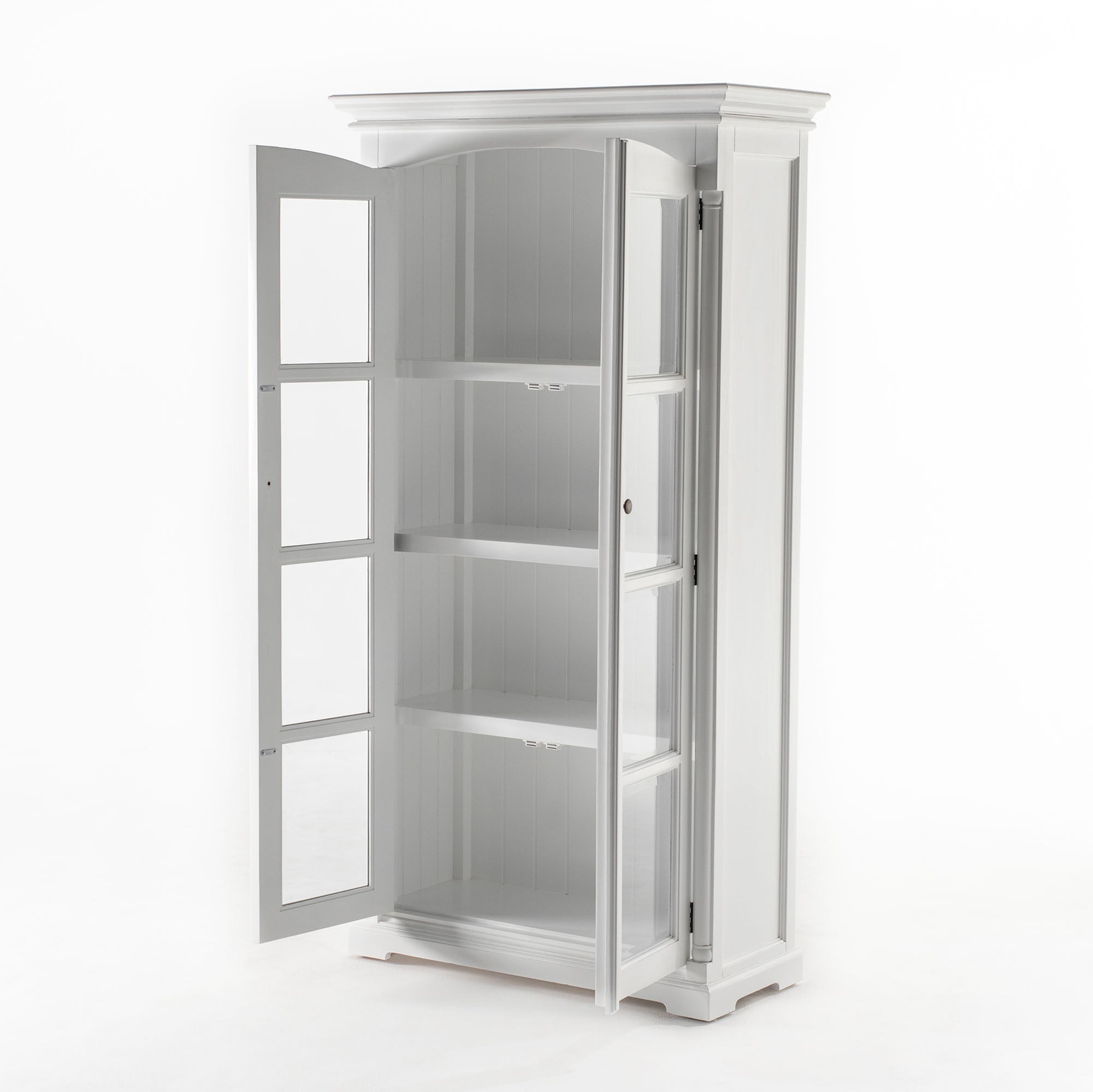 Provence Vitrine mit zwei Glastüren im Landhausstil