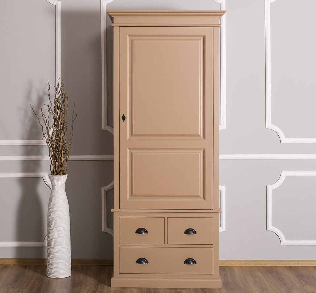 Kompakter Kleiderschrank im Landhausstil - in vielen Farben erhältlich!