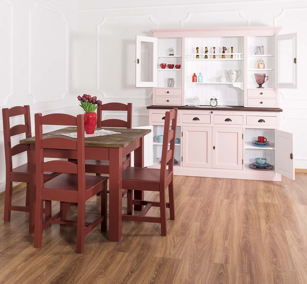 Großer Küchenschrank Landhaus - in vielen Farben erhältlich!