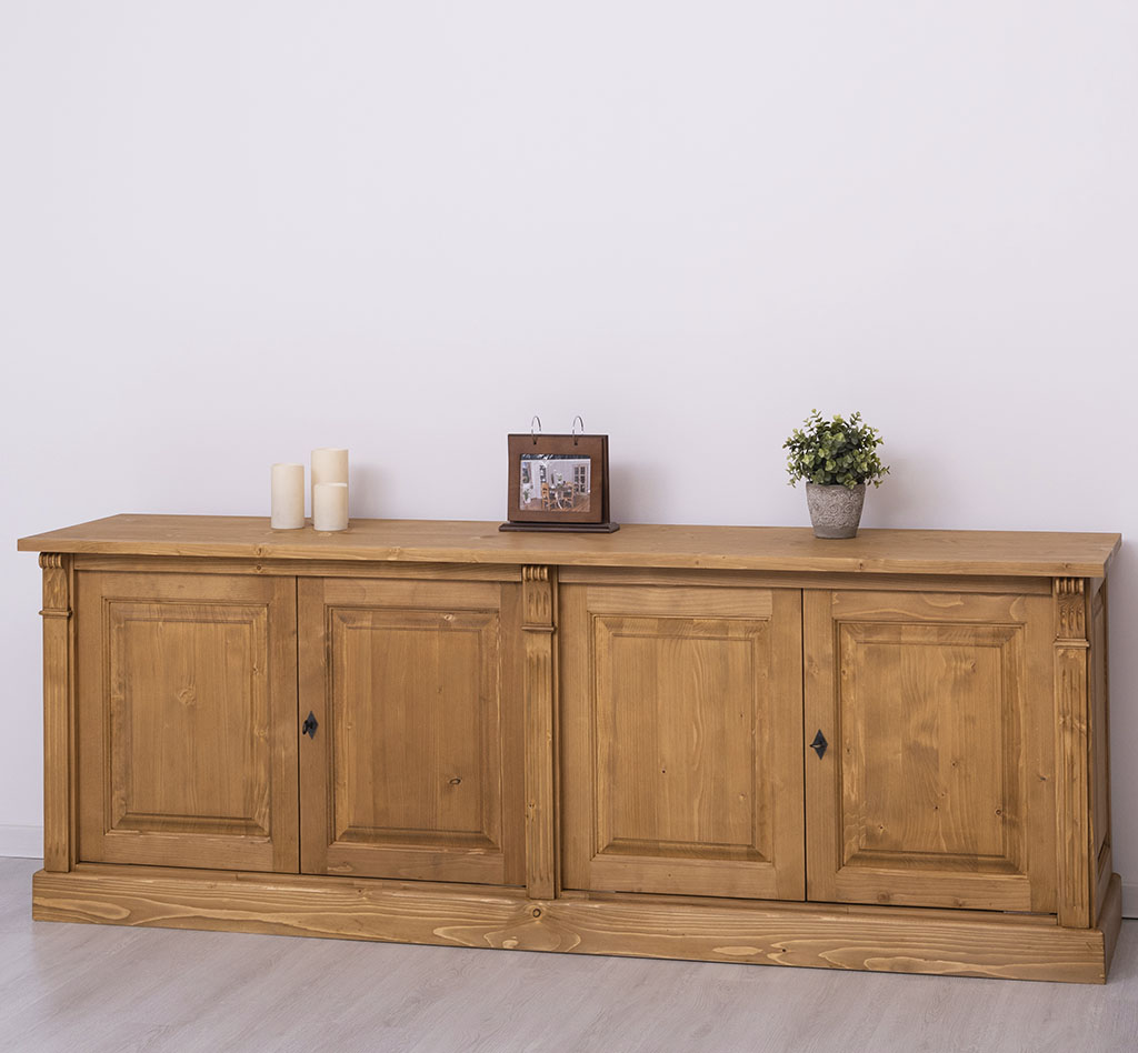 Schlichtes Sideboard im Jugendstil mit vier Türen - in vielen Farben erhältlich! Schlichtes Sideboard im Jugendstil mit vier Türen - in vielen Farben erhältlich!