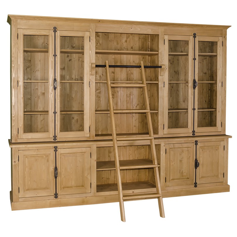 Stilvoller Hochschrank im Landhausstil - in vielen Farben erhältlich!