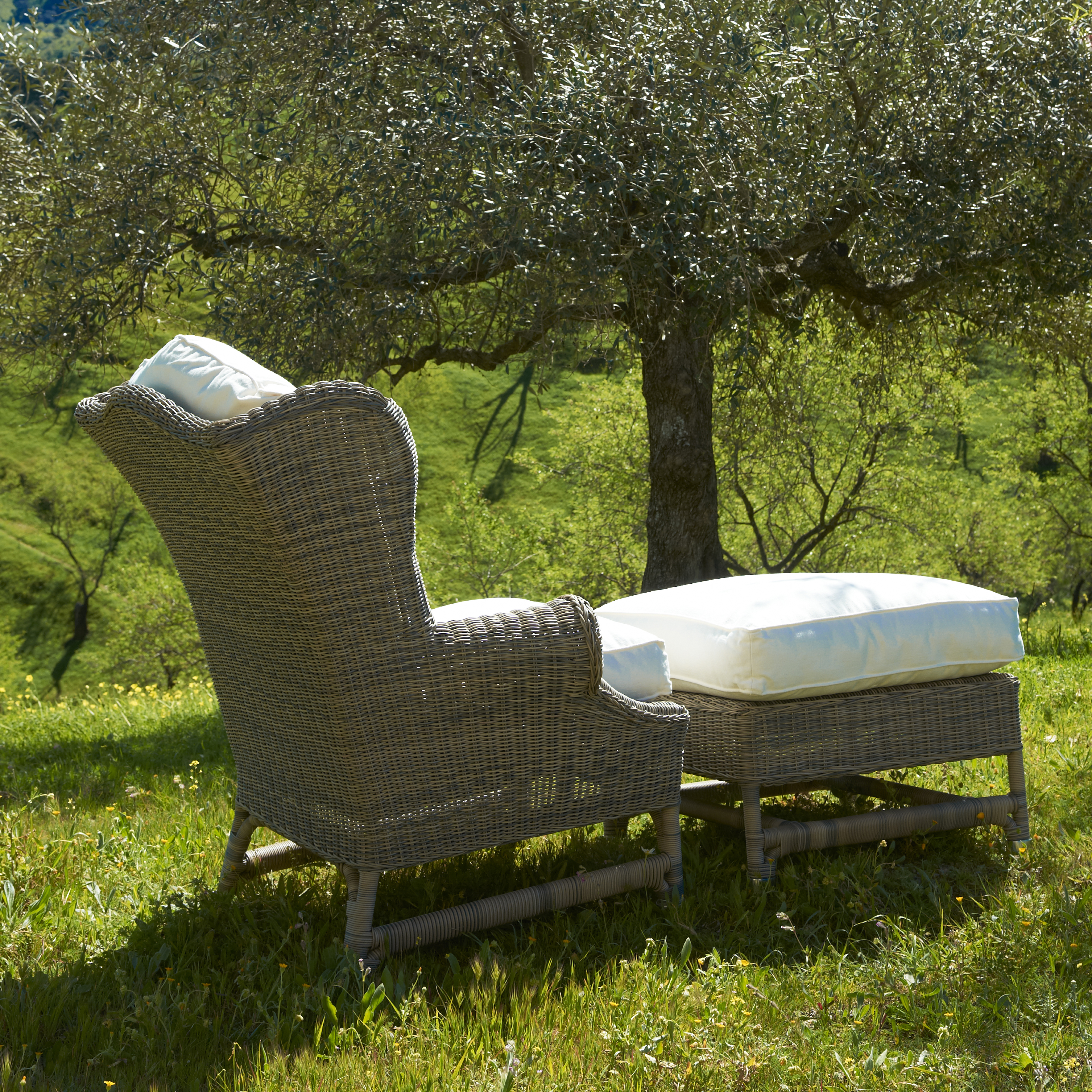 Outdoor Fußhocker Nicolas von Rivièra Maison