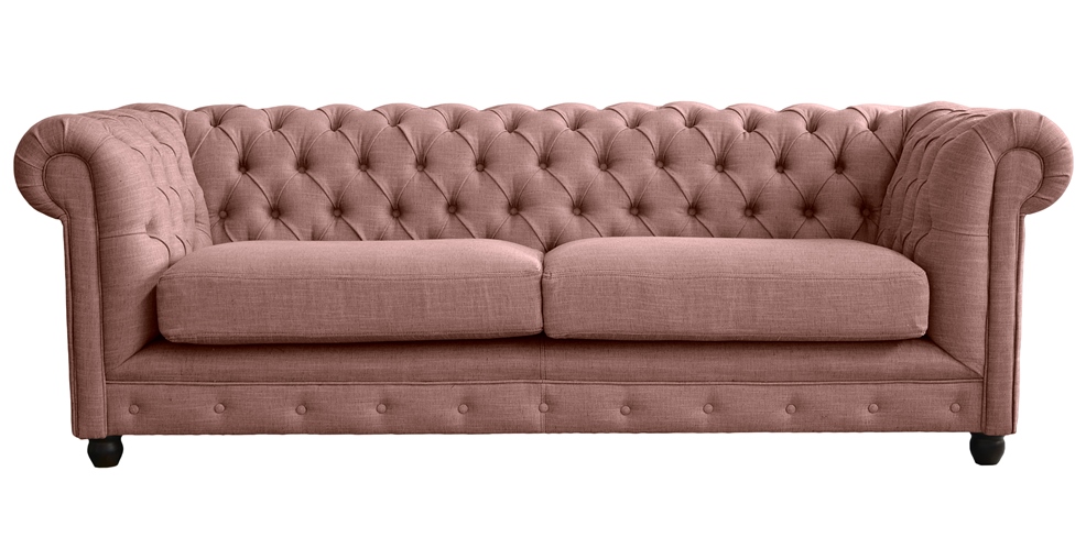 Edles Sofa Chesterfield im Landhausstil 2,5-Sitzer 220 cm