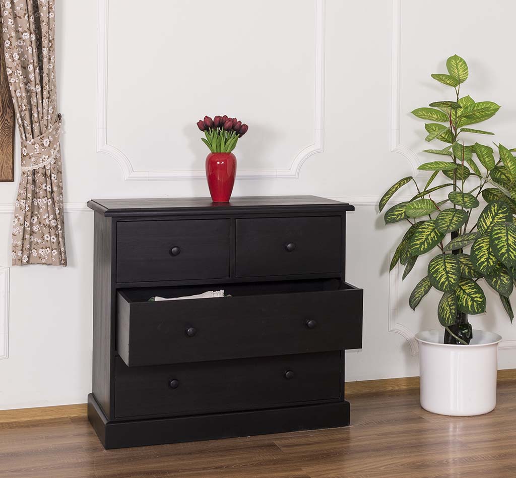 Rustikale Kommode aus massiver Fichte - in vielen Farben erhältlich!