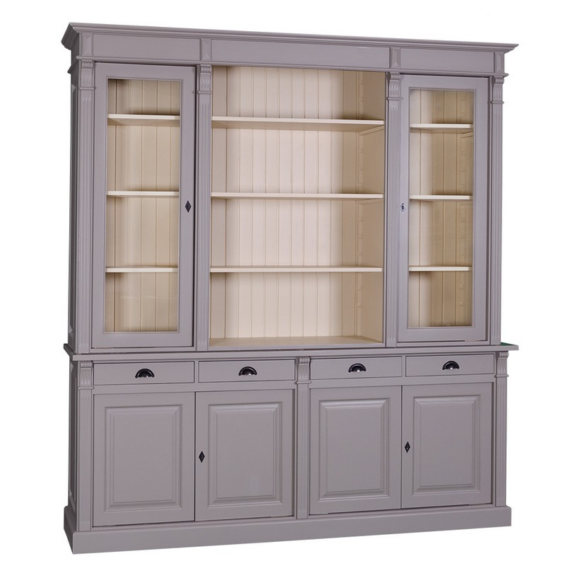 PS16Bas-PS57Sup-P030_P025 Hochschrank im Shabby Chic - in vielen Farben erhältlich!