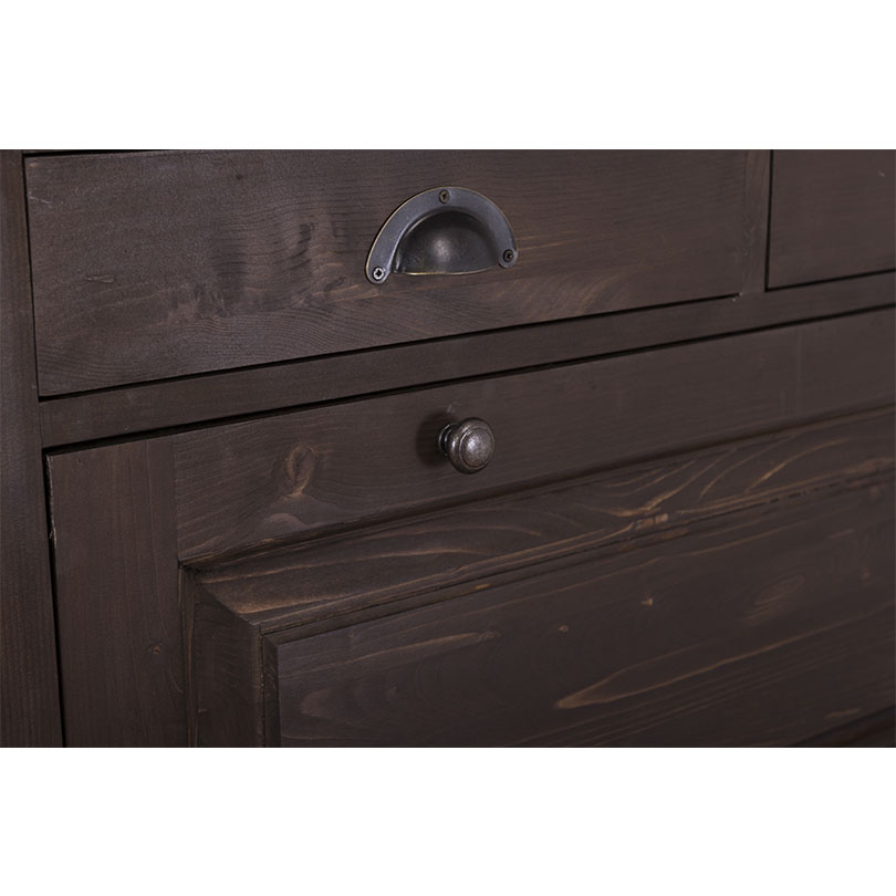 PS415-P062_1 Eleganter Schuhschrank im Shabby Chic - in vielen Farben erhältlich!