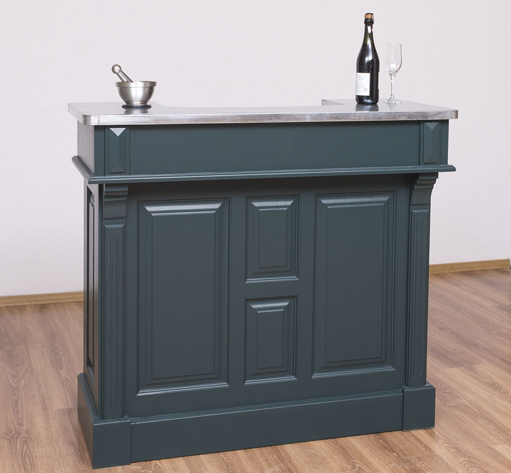 Bar mit Aufsatz im Landhausstil 120 cm breit - in vielen Farben erhältlich! Bar mit Aufsatz im Landhausstil 120 cm breit - in vielen Farben erhältlich!