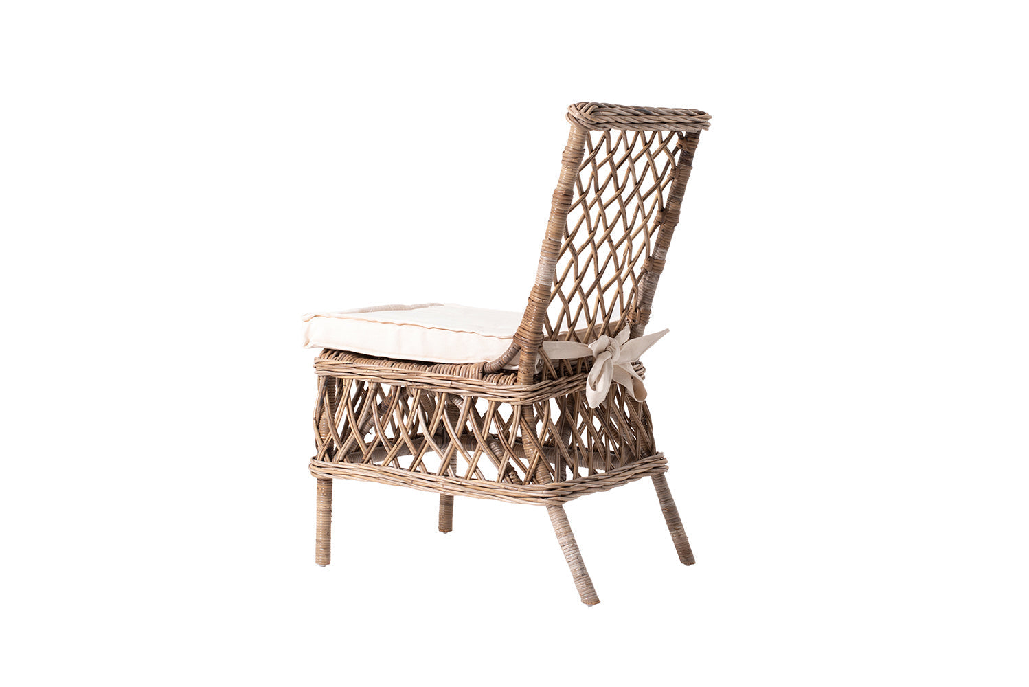 Marquis Esszimmerstuhl aus Kubu-Rattan im 2er-Set