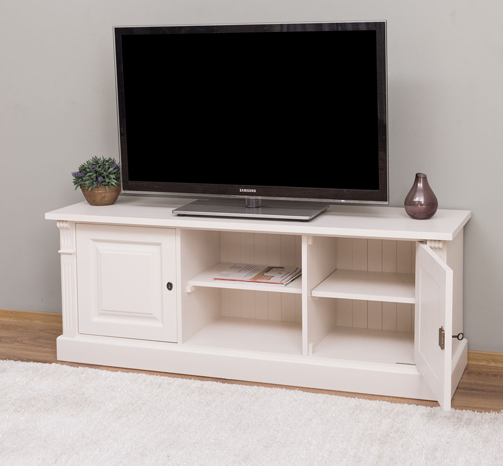 Massives TV Lowboard im Landhausstil - in vielen Farben erhältlich!