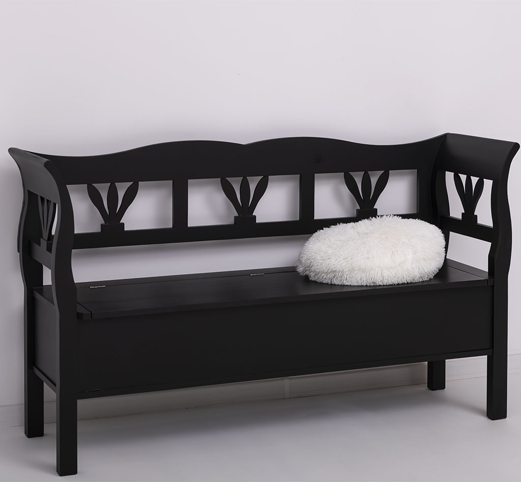 Gemütliche Sitzbank im Landhausstil - in vielen Farben erhältlich!