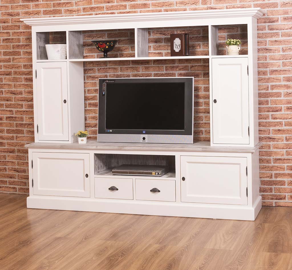 Rustikaler Landhaus TV-Schrank - in vielen Farben erhältlich!