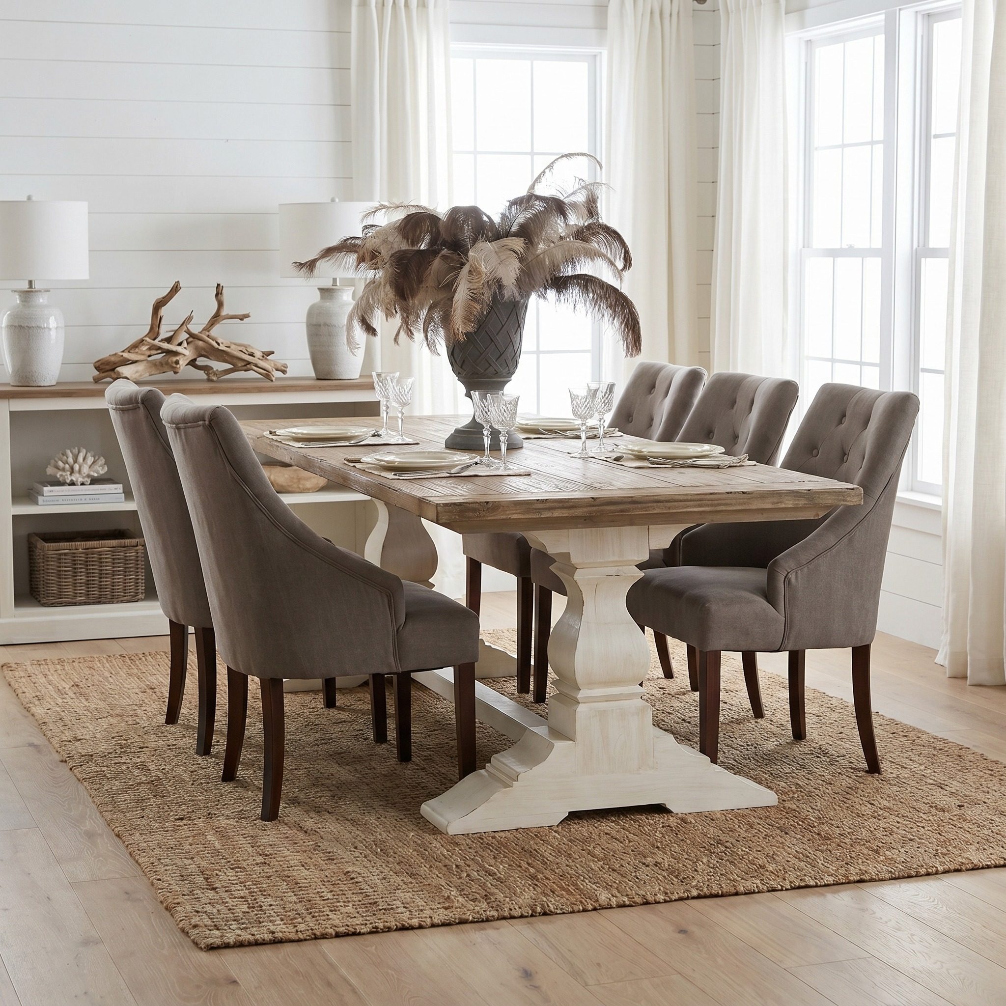 Klostertisch im Landhausstil Rustic Cottage