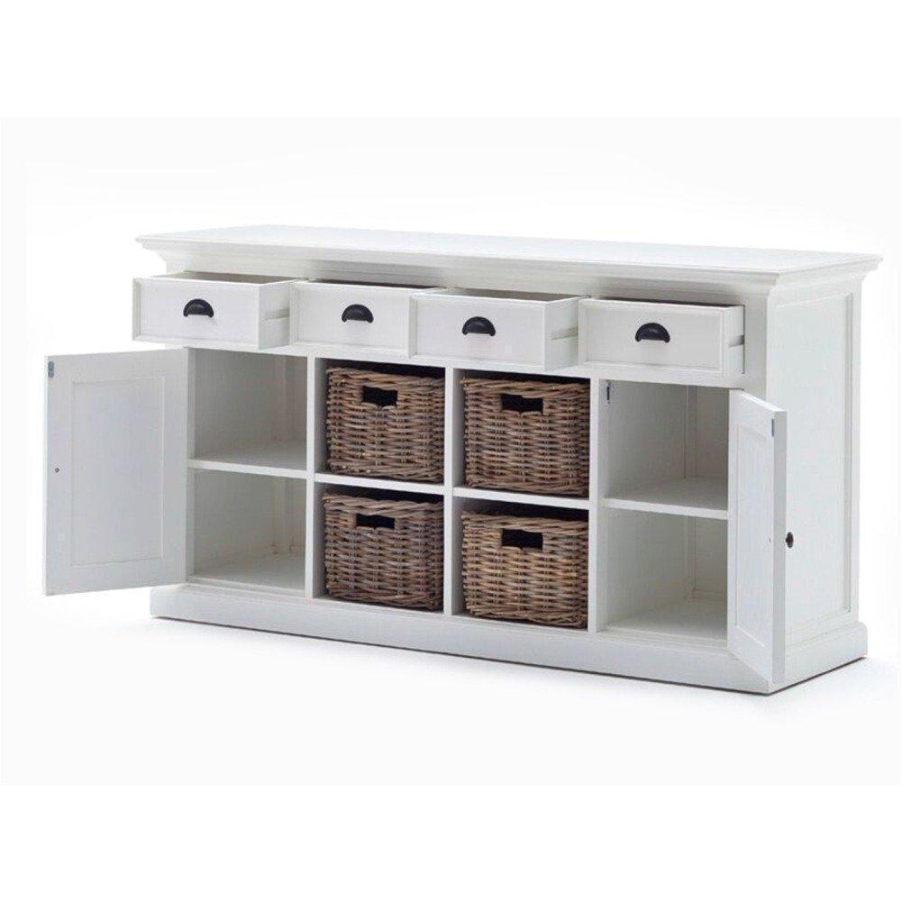 Halifax Großes Sideboard / Buffet – Weiß