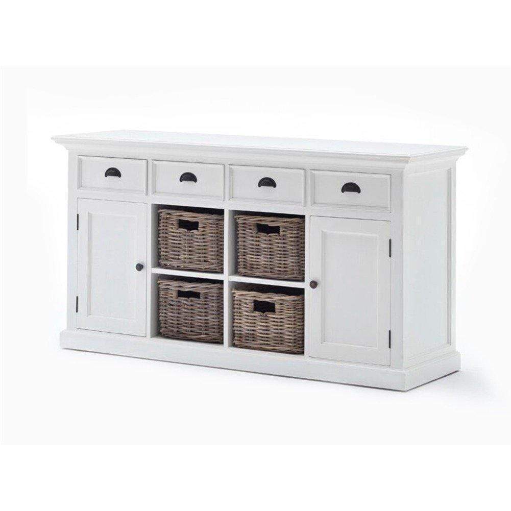 Halifax Großes Sideboard / Buffet – Weiß