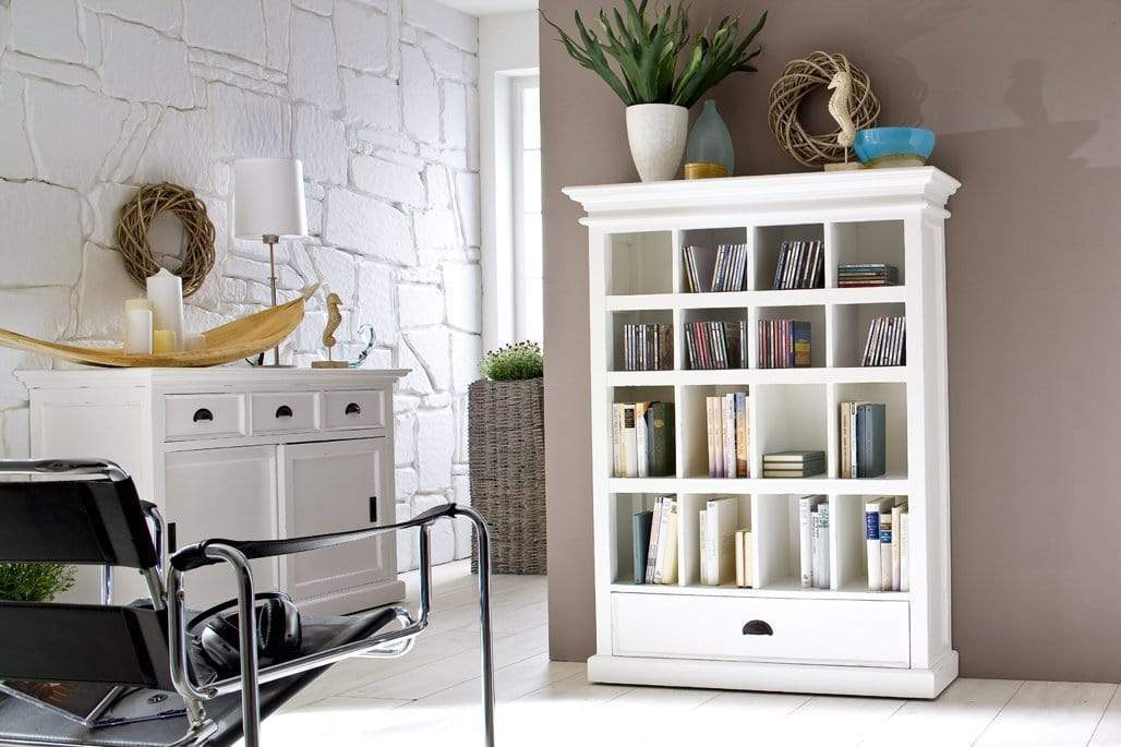 Halifax Sideboard mit Schiebetüren – Weiß
