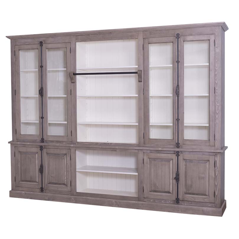 Stilvoller Hochschrank im Landhausstil - in vielen Farben erhältlich!