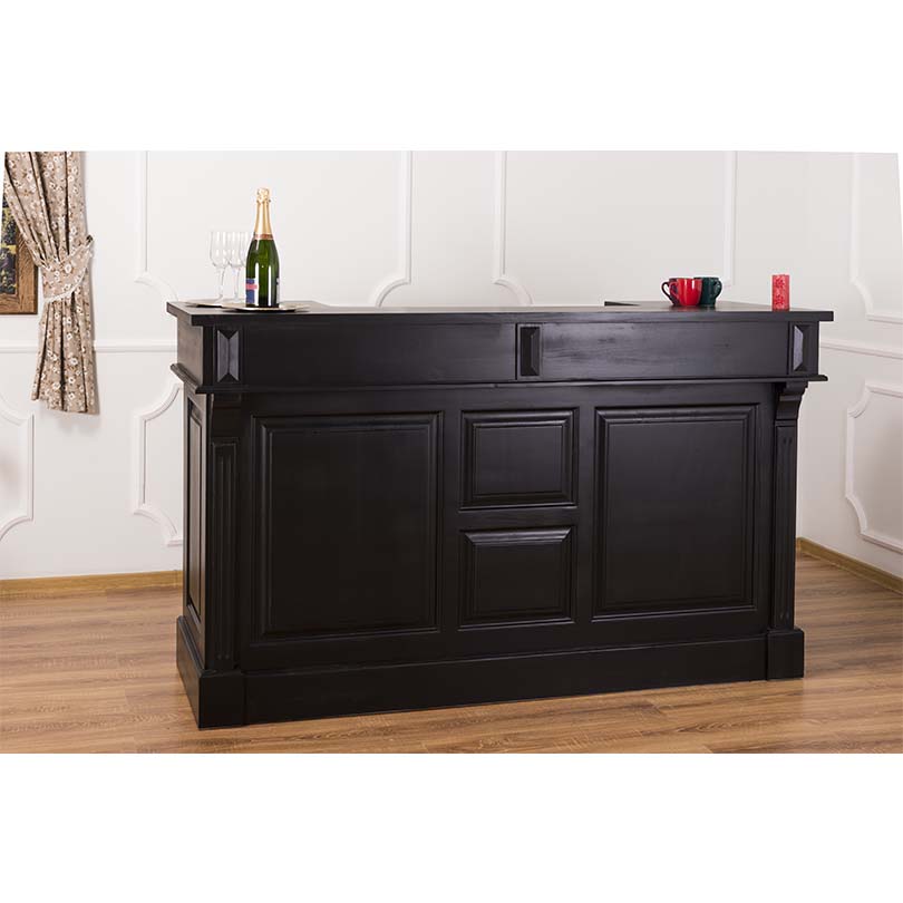 Große Bar mit oder ohne Aufsatz im Landhausstil 160 cm Breite - in vielen Farben erhältlich!