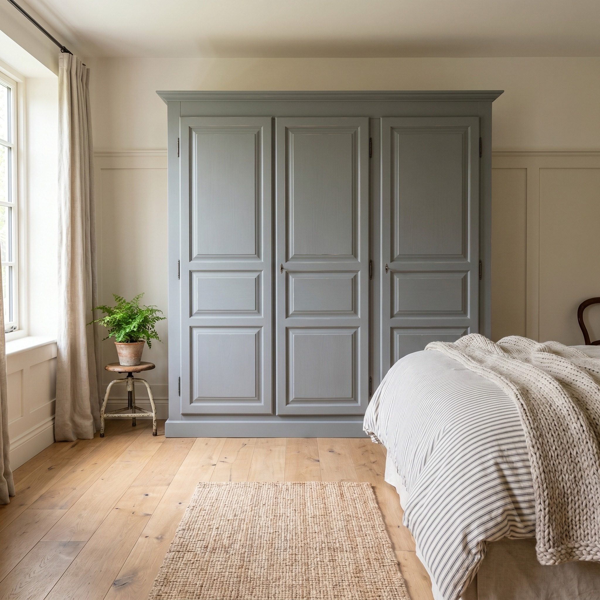 Eleganter Kleiderschrank im Landhausstil - in vielen Farben erhältlich!