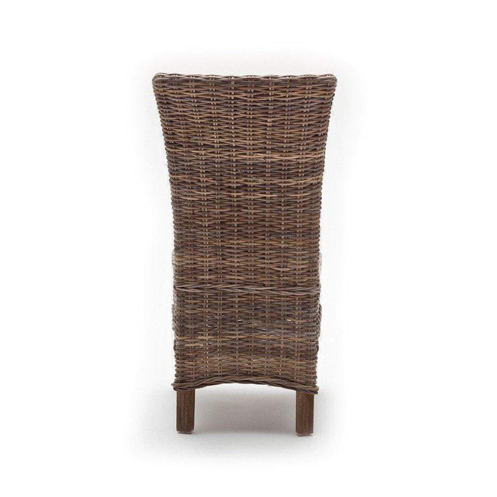 Salsa Esszimmerstuhl aus Kubu-Rattan im 2er-Set