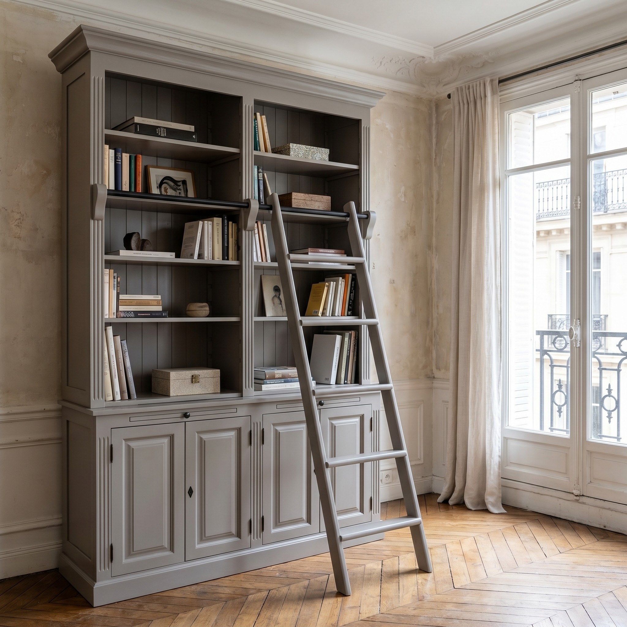 Landhausstil Bücherregal