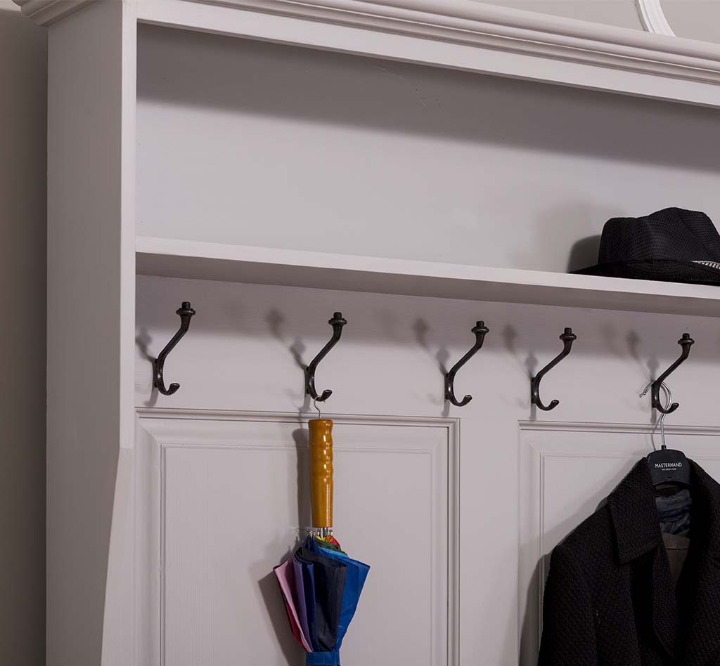 Hochwertige Garderobe im Shabby Chic - in vielen Farben erhältlich!