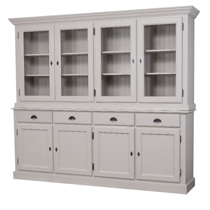 ps602bas_ps602sup-p024_5 Vitrinenschrank im Shabby Chic - in vielen Farben erhältlich!