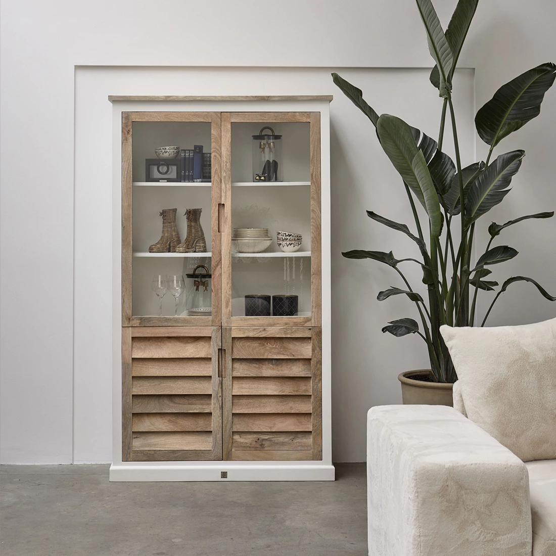 Pacifica Glass Cabinet
