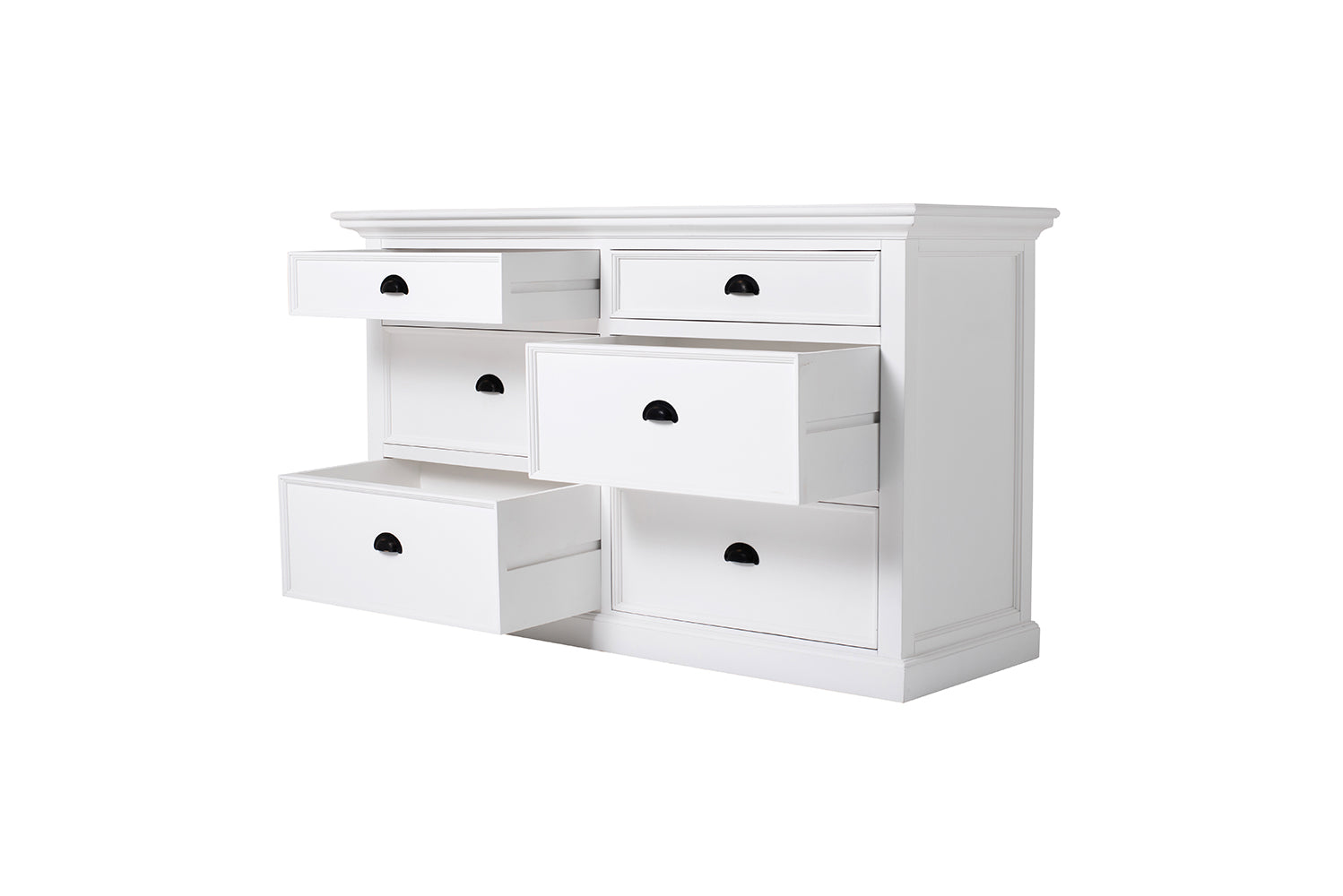 Halifax Schlafzimmer-Kommode – Weiß