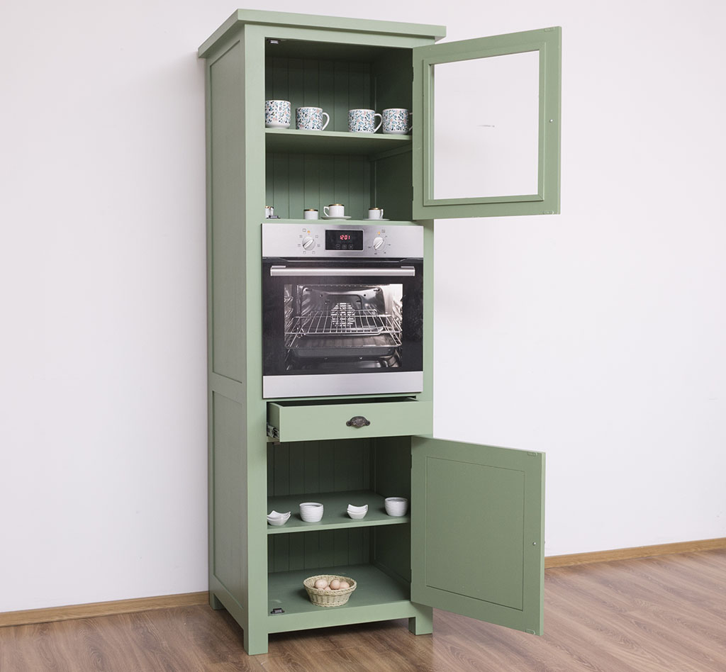 Ofenschrank im Landhausstil - in vielen Farben erhältlich!