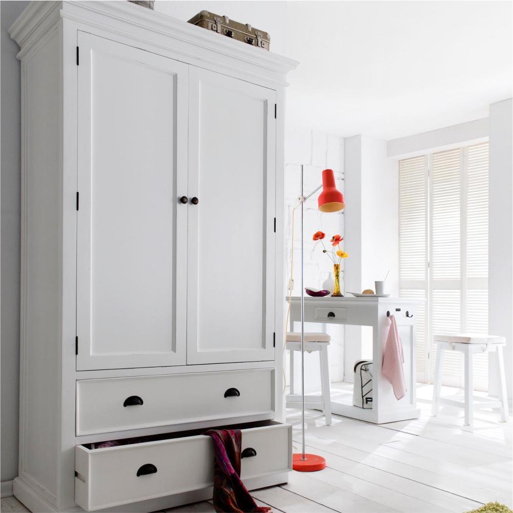 Halifax Kleiderschrank – Weiß