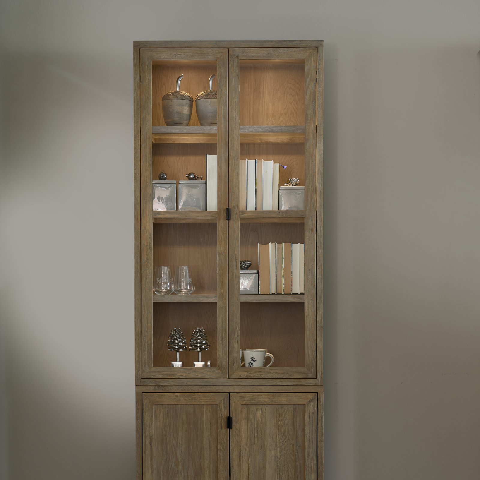 Del Rey Glass Cabinet