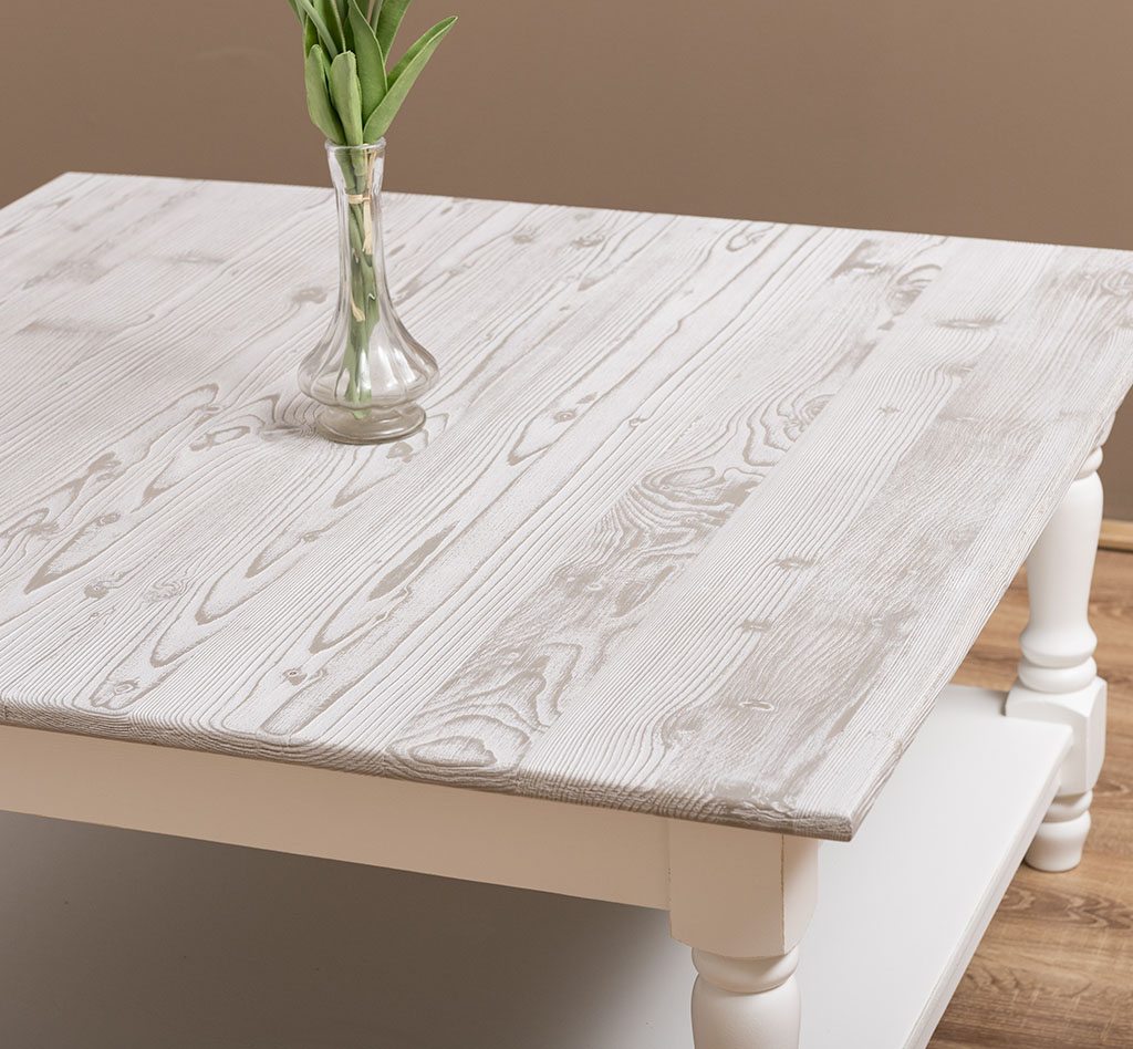 Eleganter Kaffeetisch im Landhausstil - in vielen Farben erhältlich!