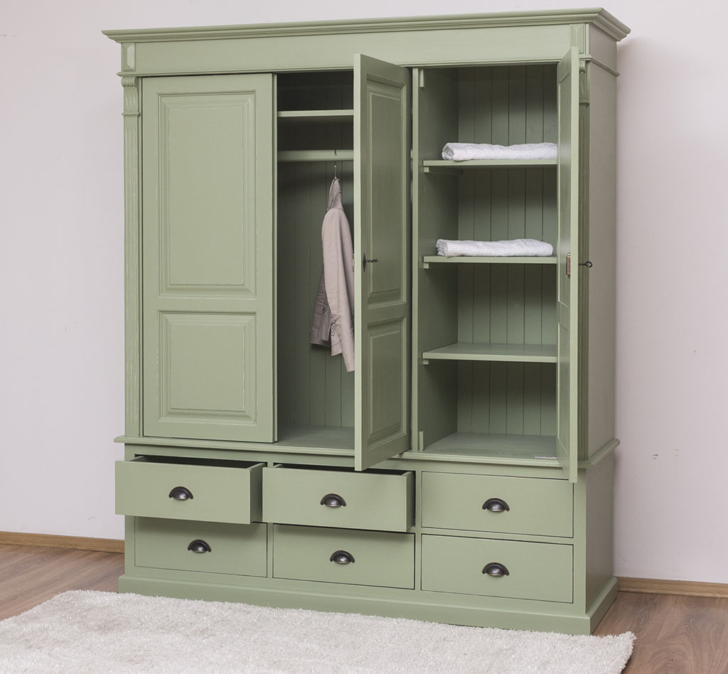 Kleiderschrank Landhaus - in vielen Farben erhältlich!